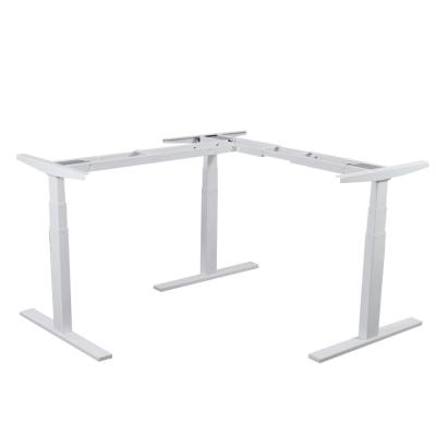 China Modern Ergonomic Sit-Stand (Height) Three Segments Three Adjustable Electric Adjustable Desk Office Desk for sale