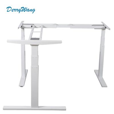 China Sit To Stand Desk Electric Single Adjustable Height Motor Adjustable (Height) Desk for Home Office Use for sale