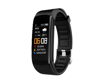 China C5S+Fashion Touch Screen Sports Smart Wristband 5 with BT 4.0 Smart Wristband Watch Time Information Fitness Wristband Smart Watch for sale