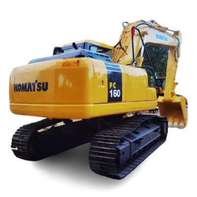 China Construction Digging PC160-7 KOMATSU SECOND HAND CRAWLER EXCAVATOR for sale