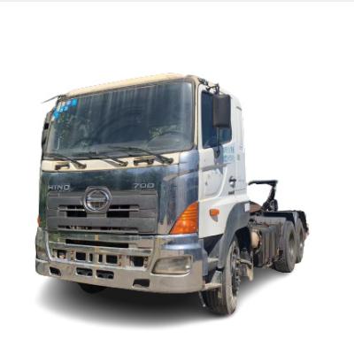 China hino700 building construction tractor truck japan truck price for sale