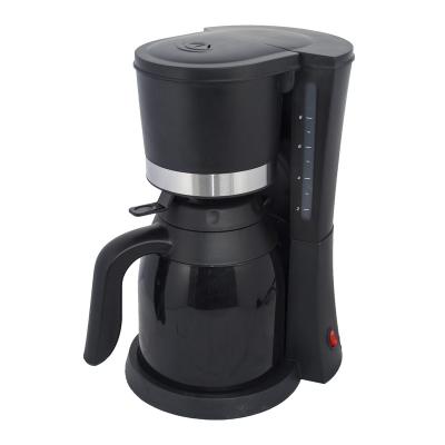 China Hotel Electric Drip Coffee Maker With Thermos Jug With Stainless Steel Decoration for sale