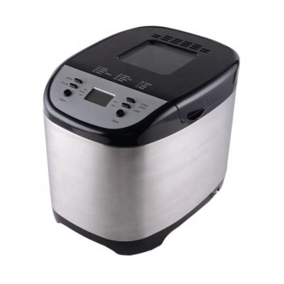 China Hotel Stainless Steel Housing Bread Maker 1.5L Digital Automatic High Quality Electric Bread Maker For Home for sale