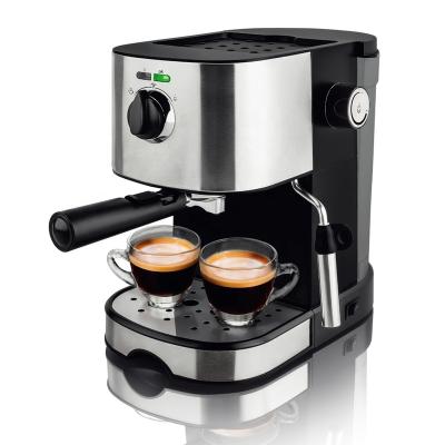 China Ground Coffee Turkish Coffee Maker 20 Bar Espresso Machine With Detachable Transparent 1.2L Water Tank for sale