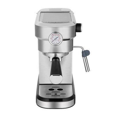 China Automatic Ground Coffee Durable Stainless Steel Coffee Maker Cappuccino Maker Coffee With Safety Valley for sale