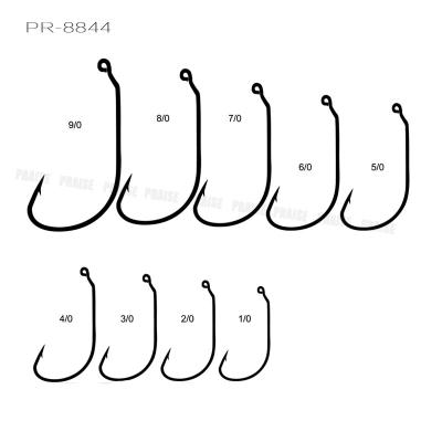 China Free Sample PR-8844 Custom High Carbon Steel Hooks for sale