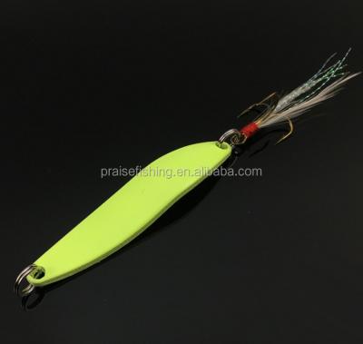 China Corrosion Resistant 5g7g9g13g Metal Lure Luminous Night Fishing Lure Hard Spinners Spinner for sale