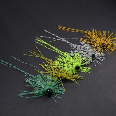 China 3.5//5/7G Anti-Corrosion Rubber Skirt Bass Jigs Size 1 BKK Hook Fishing Football Jig Head for sale