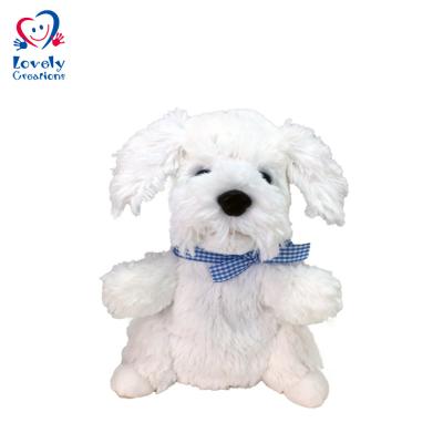 China Puppies make barks. Squeeze his stomach longly to hear the long barks gently sit the stuffed animal toys supplies for sale