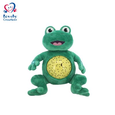 China Colorful Lights and Lullabies and Bedtime Stories Soothing Plush Stuffed Toy Toddler Hot Selling Toys for sale