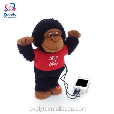 China Gorilla Singing Dancing Music Speaker Portable/Passive for sale