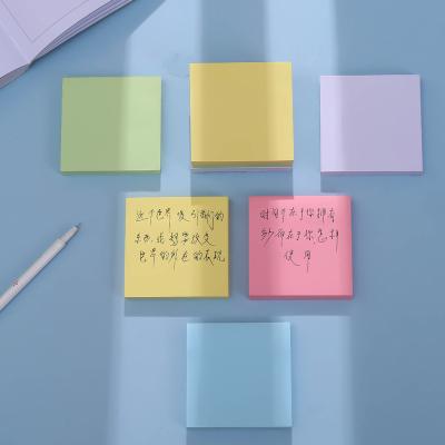 China Self Adhesive Paper Stickers Posted It Planner Colored Memo Pad Markers Creative Sticky Notes for sale