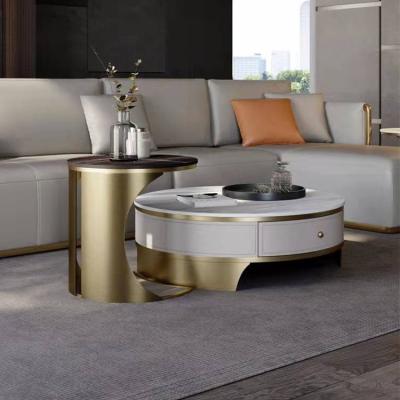 China New Design Stainless Steel Center Table Center Table For Living Room Modern Furniture High Quality Luxury Modern Style for sale