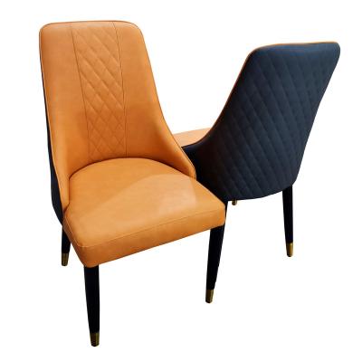 China Modern Home Furniture Dining Chairs Modern Leather Dining Chair Luxury Dining Set for sale