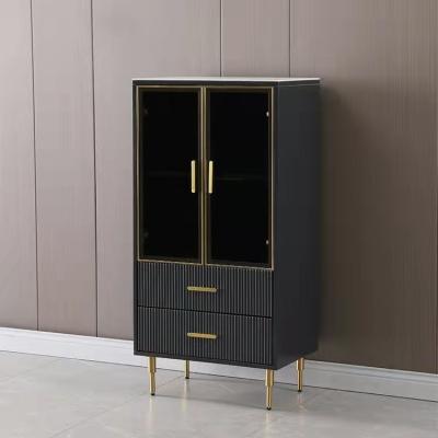 China New Design Modern Living Room Wine Cabinets Bar With Wine Storage Wine Glass Cabinet Modern Luxury Cabinet for sale