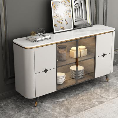 China Large Space Double Door Modern Kitchen Sideboard Functional Living Room Style Storage Sideboard Cabinet Sideboard for sale