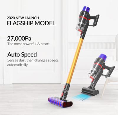 China Automatic Strong Powerful Suction Rechargeable Cordless Bagless Cyclone Vacuum Cleaner Hotel Cleaning Appliance for sale