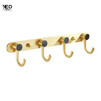 China KEO China Cheap Modern Bathroom Decorative Stocked Hanger Hook Bathroom Hat Coat Robe Hooks for sale