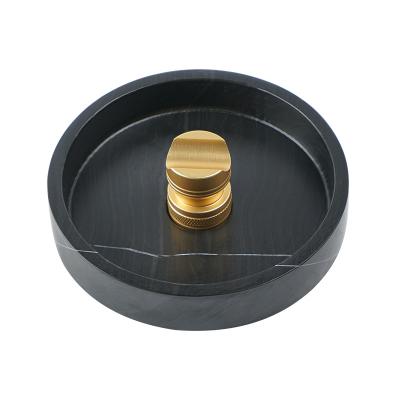 China Modern Nordic High End / Luxury Hotel Restaurant Natural Marble Cigar Ashtray for sale