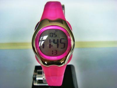 China Digitaluhr-Quarz LCD wasserdichter Kindermit Warnungs-Chronographen zu verkaufen