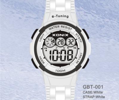 China Waterproof Round Sporty Self Calibrating Digital Wrist Watches For Women for sale