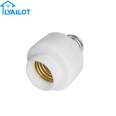 China Easy E27 E26 Smart Light Bulb Adapter Socket WiFi Installation Smart Light Bulb Remote Control Light Bulb Holder for sale