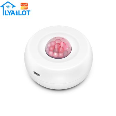 China Tuya 2021 Plastic Wifi Powered USB PIR Motion Sensor For Smart Home Alarm Systems for sale