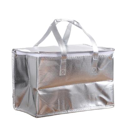 China Wholesale Cheap Promotional Delivery Bag Thermal Insulated Food Cooler Nonwoven Bag Insulated Cooler Bag for sale