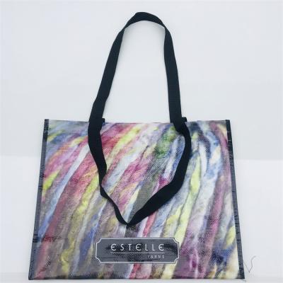 China High Quality Woven Reusable Cloth Eco Large Tote Grocer Factory Supply Good Price PP Woven Bag Shopping Bag Bag Factory for sale