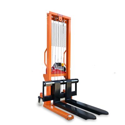 China Fly New Full Listing Self Lifting Electric Truck Pallet Stacker Electric Forklift for sale