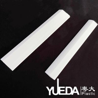 China Weather Resistant PVC Extrusion Profiles Arched Louvre Blinds Slats for sale