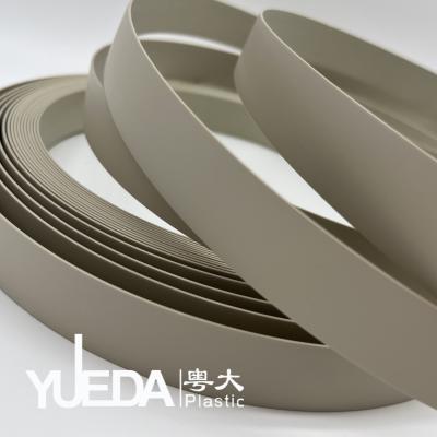 China 10mm-100mm Width Skin Touch Furniture Edge Banding PVC Edge Tape M7976 for sale