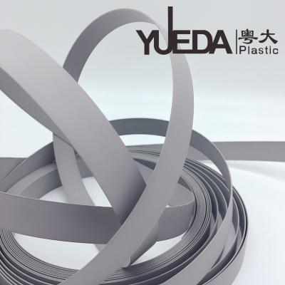 China Matte Finish Galactic Gray Furniture Pvc Edge Banding With Scratch Resistance M8034 for sale