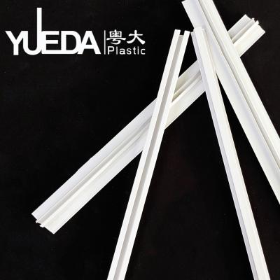 China Colorful PVC Plastic Extrusion Profiles UV Resistant For Home Decoration for sale