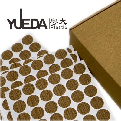 China 21MM Diameter Rust Proof Screw Cap Stickers Self Adhesive Screw Cap Covers for sale