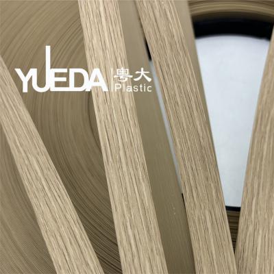 China Realistic Wood Grain PVC Edge Lipping For Furniture Refinishing M9521 for sale