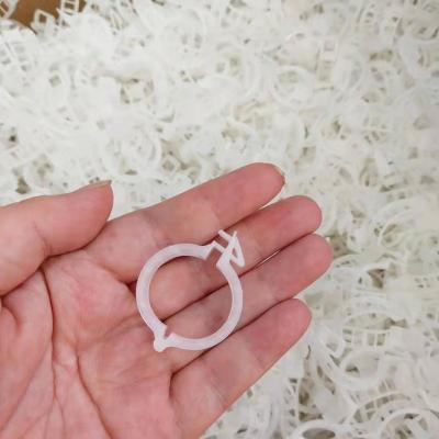 China Anti UV Plastic Circle Clips For Tomato Growing Support for sale