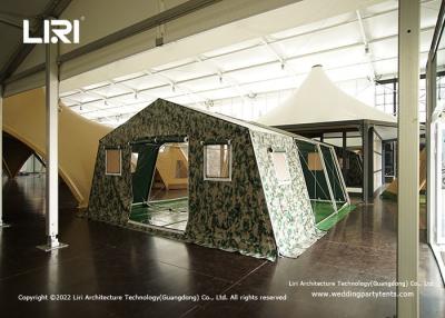 China Liri Four Season Camouflage Military Style Outdoor Maintenance Warehouse Aluminum Folding Tent for sale