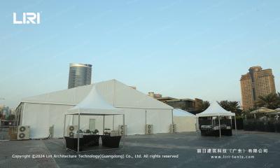 China Luxury Wedding Event Banquet Hall Waterproof Exhibition Tents For Sale Used As Restaurant for sale