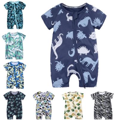 China 2021 Hot Selling 100% Cotton Baby Romper Boys And Girls Romper Baby Cotton Overalls Kids Clothing Colorful Romper for sale