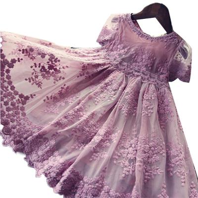 China 2020 Spring and Summer Children's Clothing Girl's Dress Breathable Lace Princess Skirt for sale