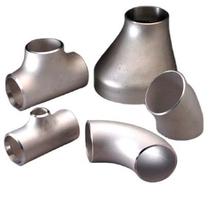 China Industrial use ss304 ss316L S32205 321 310S / Elbow 2nch SCH10S stainless steel butt welded fittings and reducing tee for different materials for sale