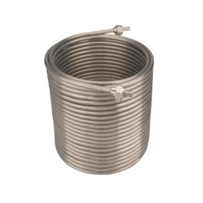 China Industrial use 304 316 stainless steel 321 stainless steel heat exchanger pipe stainless steel heater coil tube for sale