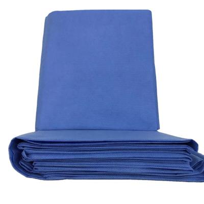 China Waterproof Disposable Nonwoven Medical Drape PP Drape Medical Dignity Sheet Medical Underpad Nonwoven Surgical Drape for sale