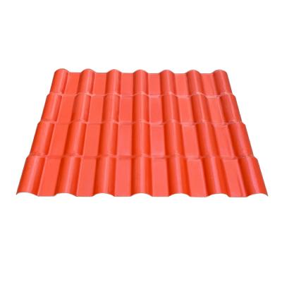 China New Design UV-Resistant Synthetic Resin ASA UV Protective Roof Colorful Synthetic Resin PVC Plastic Roof Tiles for sale