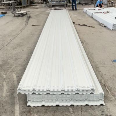 China Thermal resistance factory building material upvc roof tile pvc roofing tile pvc corgated plastic roof tile for sale