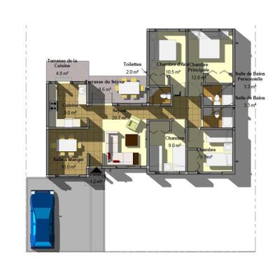 Chine OIN préfabriquée verte d'hôtel de parking de logement de Chambre de carlingue de maison modulaire d'unité de mamie à vendre