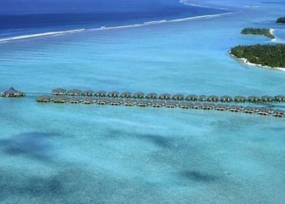 China Belize / Maldives Overwater Bungalow With Light Steel , Over The Water Bungalows for sale