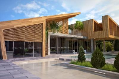 China La estructura de acero ligera de madera adorna, prefabricó los hogares de la casa de planta baja, casas modulares en venta