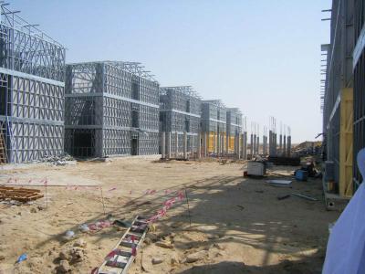 China Steel Frame Apartment Building / Typhoon Resistance Prefabricated Homes for sale